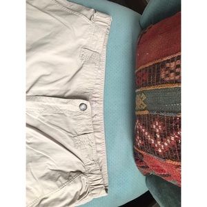 Khaki Columbia Omni Shade Shorts; 38 Waist